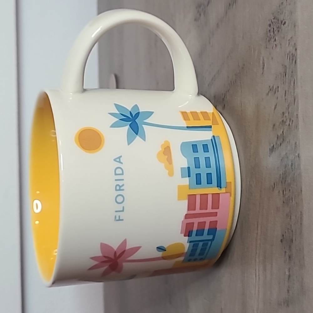 Starbucks Florida You Are Here Collection Coffee Mug Cup 14 oz